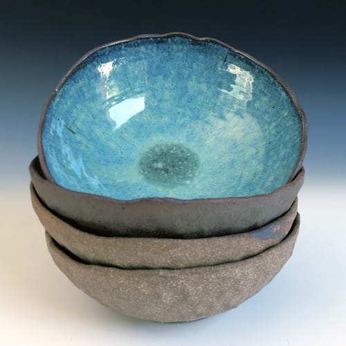 Pre-Order: Stoneware SHELL BOWLS | Dinnerware by BlackTree Studio Pottery & The Potter's Wife