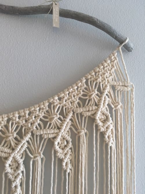 Macrame Tapestry- "Abby" | Wall Hangings by Rosie the Wanderer