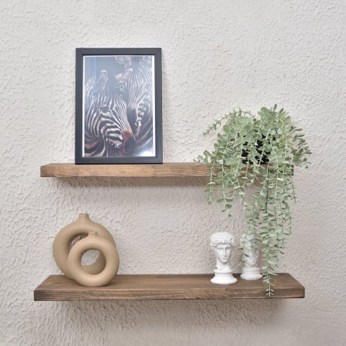 Rustic Floating Shelves, Book Shelves, Custom Floating Wall | Storage by Picwoodwork