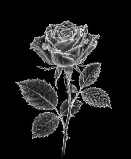 EXPOSED WINTER — FROZEN ROSE | Decorative Objects by Exposedart