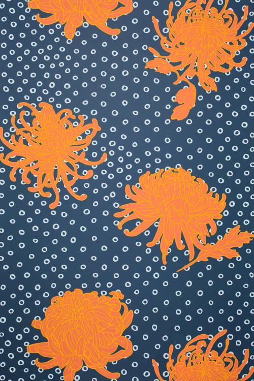Kanoko - Orient | Wallpaper by Relativity Textiles