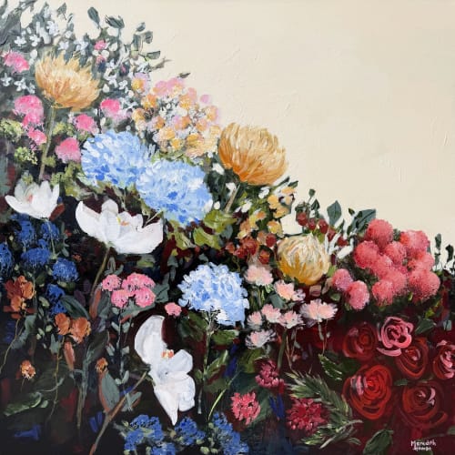Magnolia Vintage | Oil And Acrylic Painting in Paintings by Meredith H