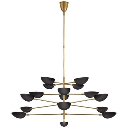 Alan Mizrahi MV3008 Graphic | Chandeliers by Alan Mizrahi Lighting Design