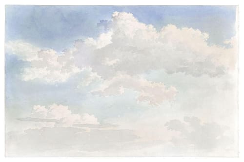 Cloud Artwork, Large Nursery Wall Art, Nursery Art for Boy | Prints by Capricorn Press