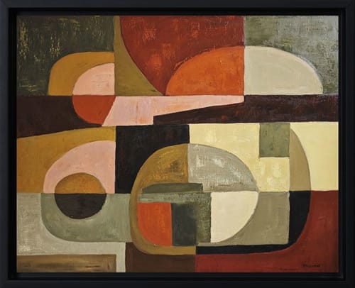 Dialogue of forms | Paintings by Sophie DUMONT.