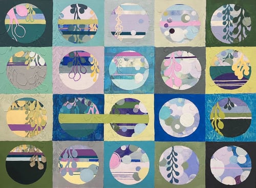 The Spotting Scope | Mixed Media in Paintings by Kathy Ferguson Art