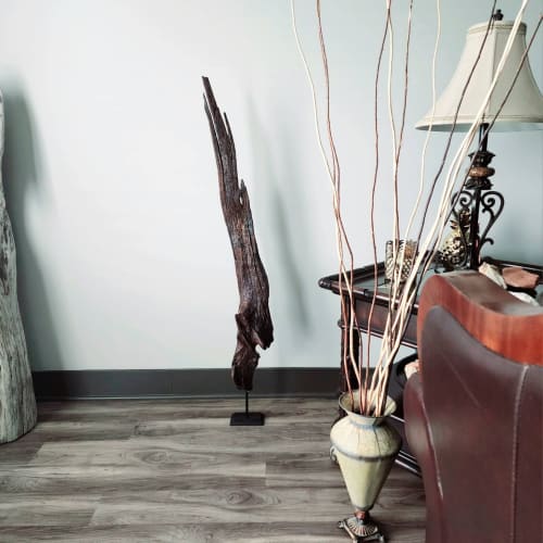 Driftwood Sculpture "The Peak Performance" | Sculptures by Sculptured By Nature  By John Walker