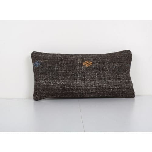 Goat Hair Turkish Kilim Pillow, Boho Couch Pillow, Kilim Cus | Cushion in Pillows by Vintage Pillows Store