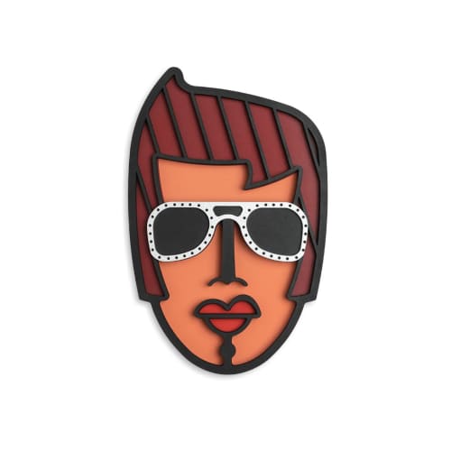 Elvis | Wall Sculpture in Wall Hangings by Umasqu