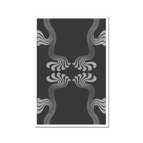 Art Nouveau Paisley no.1 Giclée Print | Prints by Odd Duck Press