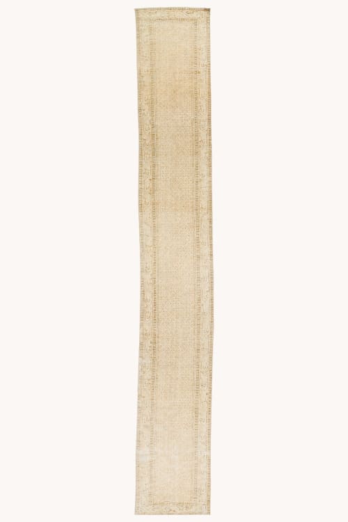 Vintage Hamadan Saraband with boteh mir mofif | Patterson | Runner Rug in Rugs by District Loom