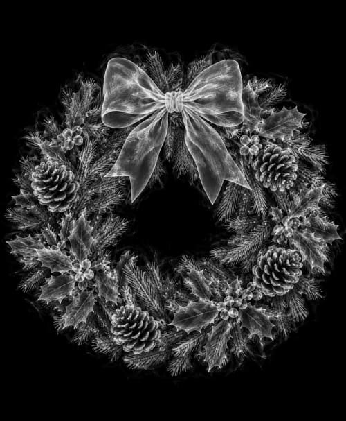 EXPOSED CHRISTMAS — WREATH | Decorative Objects by Exposedart