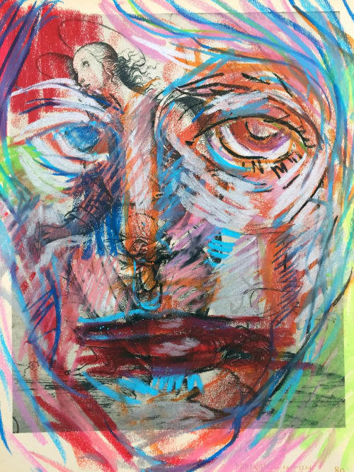 Annunciation | Drawing in Paintings by Eric Farache Artist