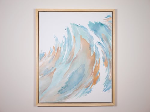 Shine | Oil And Acrylic Painting in Paintings by TERRA ETHOS