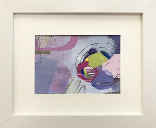 Sphere Three | Mixed Media in Paintings by Kathy Ferguson Art