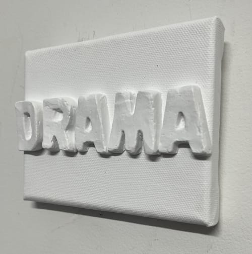 Drama 4" x 5" | Paintings by Emeline Tate