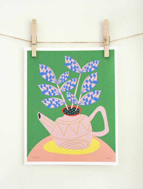 Kettle Art Print | Prints by Leah Duncan