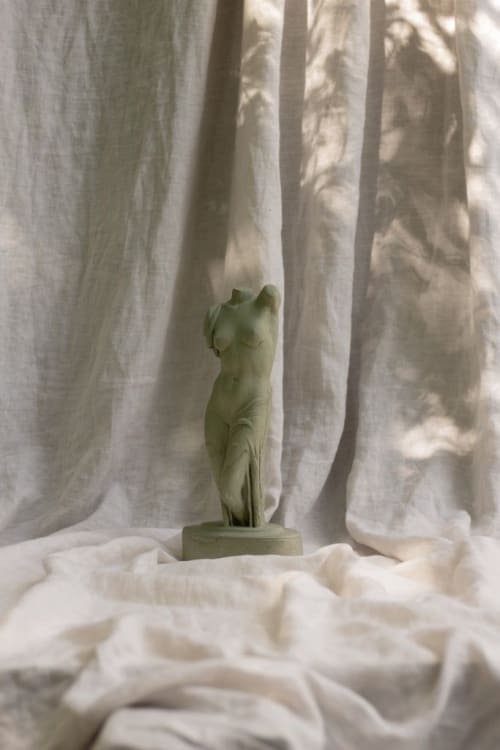 Female Torso Sculpture- Sage | Sculptures by dellsculpture