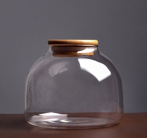 Large Glass Container | Jar in Vessels & Containers by Vanilla Bean