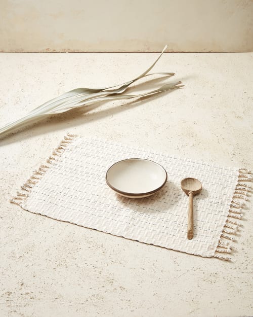Panalito Placemat - Cream | Tableware by MINNA