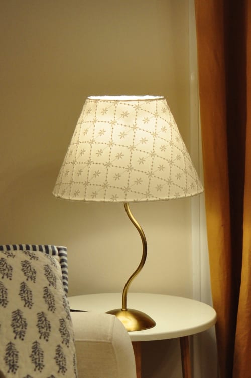 Lattice Embroidery Lamp | Table Lamp in Lamps by Fado Lighting