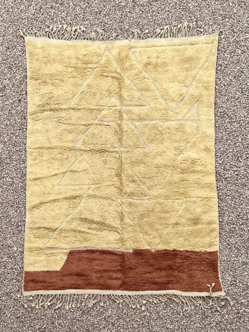 MRIRT Beni Ourain rug "HANS" 10’ 2” x 7’ 8” | Rugs by East Perry