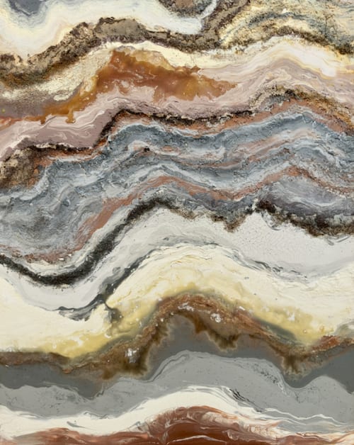 Mother's Tiramisu II | Paintings by Elizabeth Mason