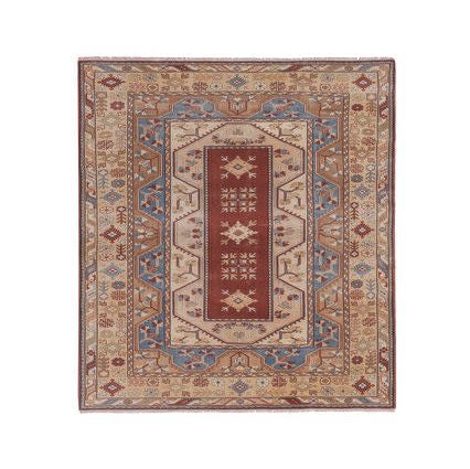 Decorative Turkish Soft Muted Color Oushak Living Room Rug 6 | Rugs by Vintage Pillows Store