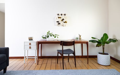 COOKIE | Tapestry in Wall Hangings by Keyaiira | leather + fiber | Artist Studio in Santa Rosa