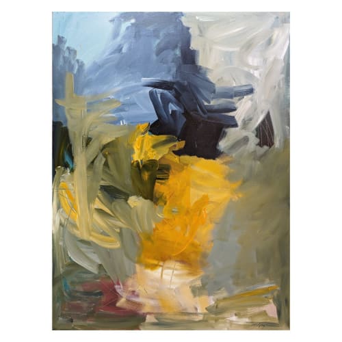 Creation Blossoms Out of Nothing | Oil And Acrylic Painting in Paintings by Margaret Lipsey