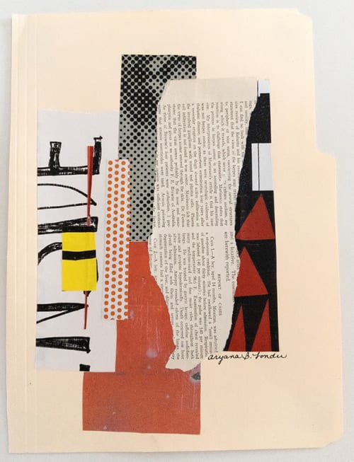 "No Reason Not To" | Collage in Paintings by Aryana B. Londir