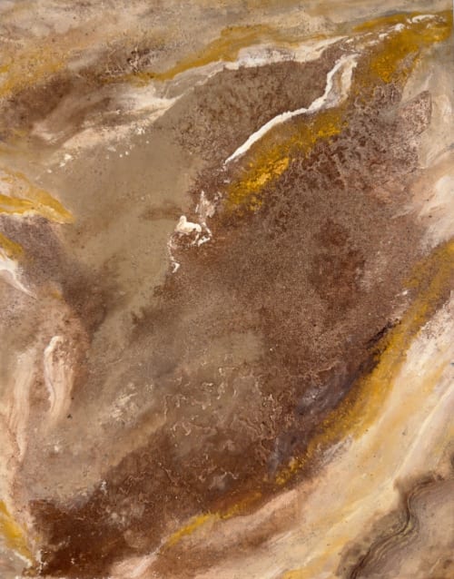 Valles Marineres II | Oil And Acrylic Painting in Paintings by Elizabeth Mason