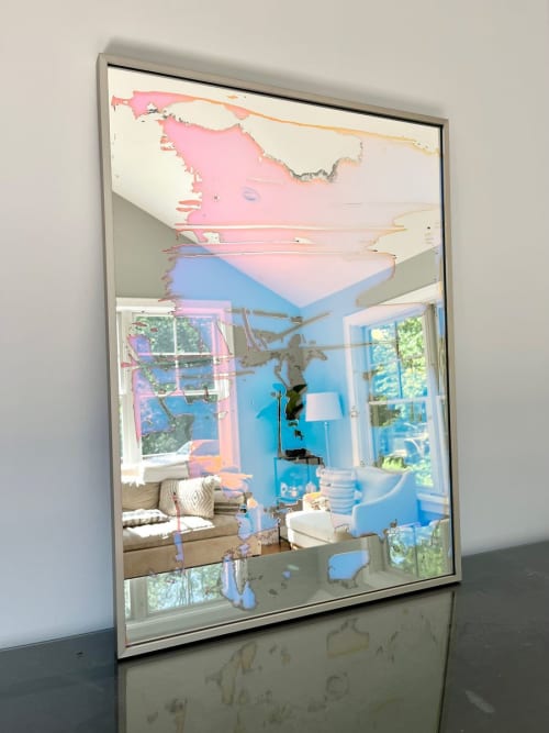 Wavelet | Fine Art Mirror | Mixed Media by Sorelle Gallery