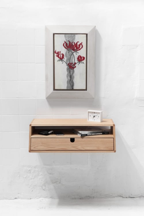 Walnut / Oak Wood Console Hallway Table Entryway | Console Table in Tables by Manuel Barrera Habitables