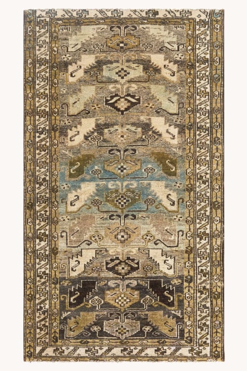 Vintage Hamadan Scatter Rug | Kalispell | Rugs by District Loom