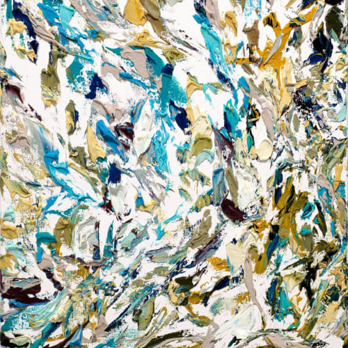 The Guardian of Waimea Bay Giclee Paper Print | Prints by Monika Kupiec Abstract Art