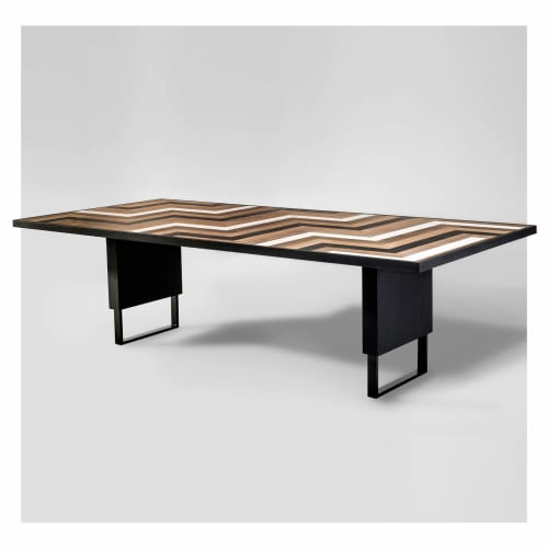 Domino Mid-Century Modern Dining Table | Tables by Lara Batista