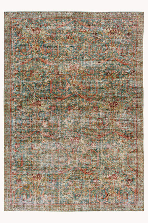 Antique Mustafi Mahal Area Rug | Leonora | Rugs by District Loom