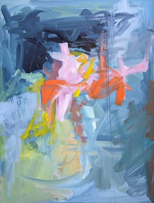 The Only Way Out Is Through | Oil And Acrylic Painting in Paintings by Margaret Lipsey