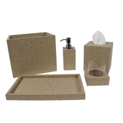 SANDALWOOD (Bath Collection) | Toiletry in Storage by Oggetti Designs