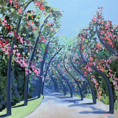 South Bank Grand Arbour | Oil And Acrylic Painting in Paintings by Meredith H