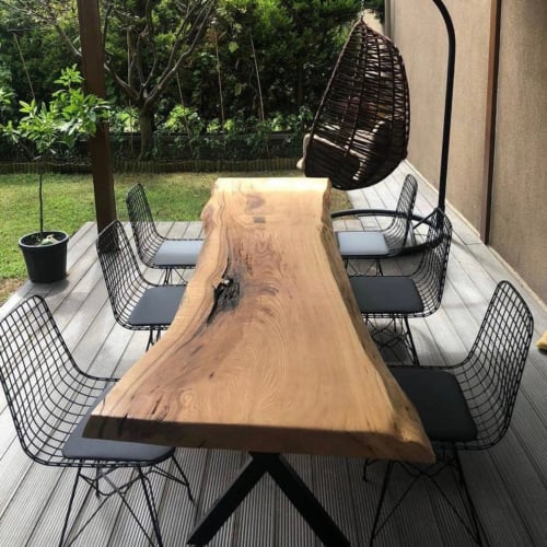 Farmhouse table | Rustic table | Tables by Ironscustomwood