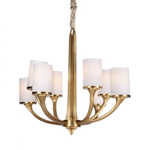 Alan Mizrahi AM8114Q Flair Chandelier | Chandeliers by Alan Mizrahi Lighting Design