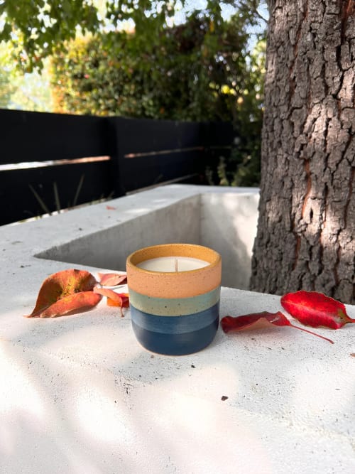 Mineral x Ojai Weekend Candle, Camp Mornings | Decorative Objects by Mineral Ceramics