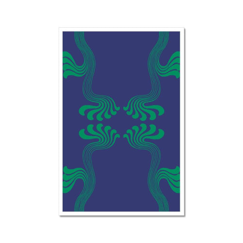 Art Nouveau Paisley No.12 Giclée Print | Prints by Odd Duck Press