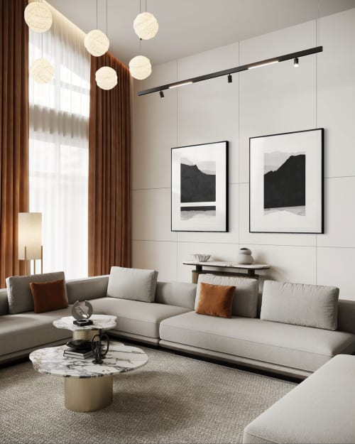 "On The Horizon" & "Sanctuary" Print Set | Prints in Paintings by Kim Knoll Art