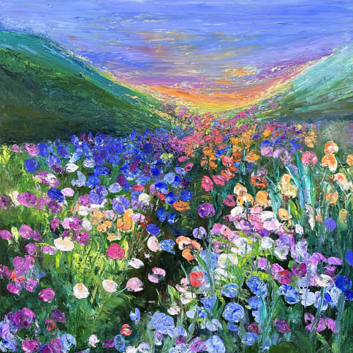 Somewhere in the Meadow — Fine Art Print | Work by Checa Art