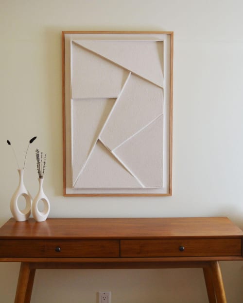 No. 26 Plaster Wall Relief | Wall Hangings by Joseph Aurelius