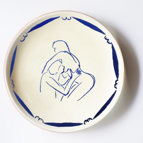 Mange Sein Plate | Dinnerware by OM Editions
