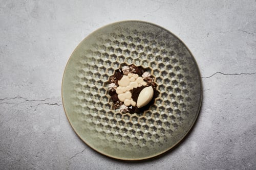 Polygon Stoneware Plate - Dinnerware | Dinnerware by Artilugis | L'Aliança d'Anglès 1919 in Anglès
